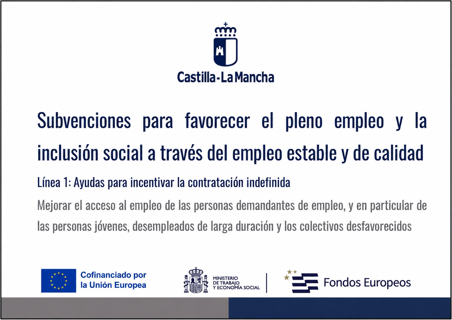 subvencion contratacion indefinida